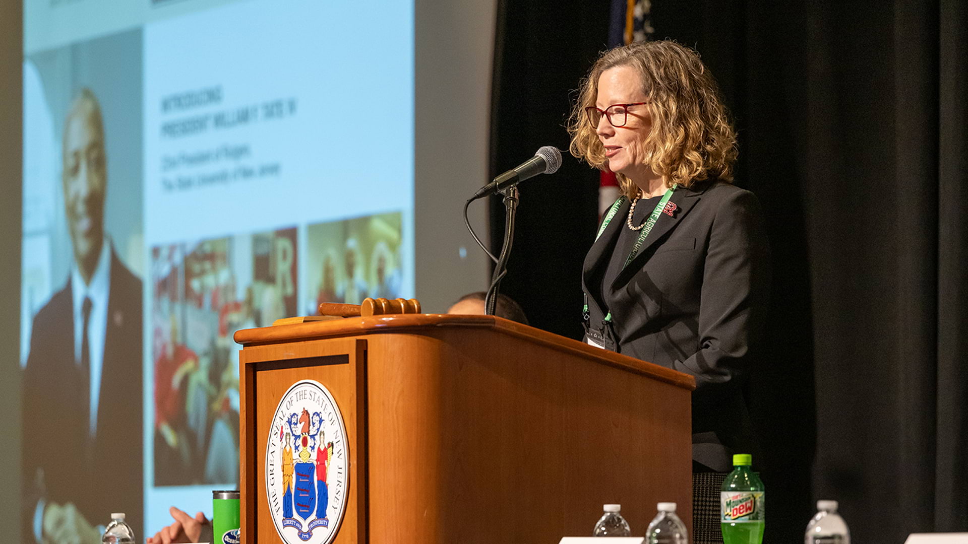 Exec Dean Laura Lawson at NJ Ag Convention