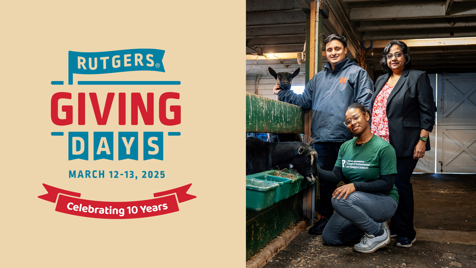 Rutgers Giving Days graphic