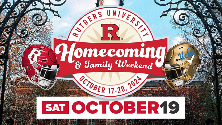 Rutgers homecoming graphic